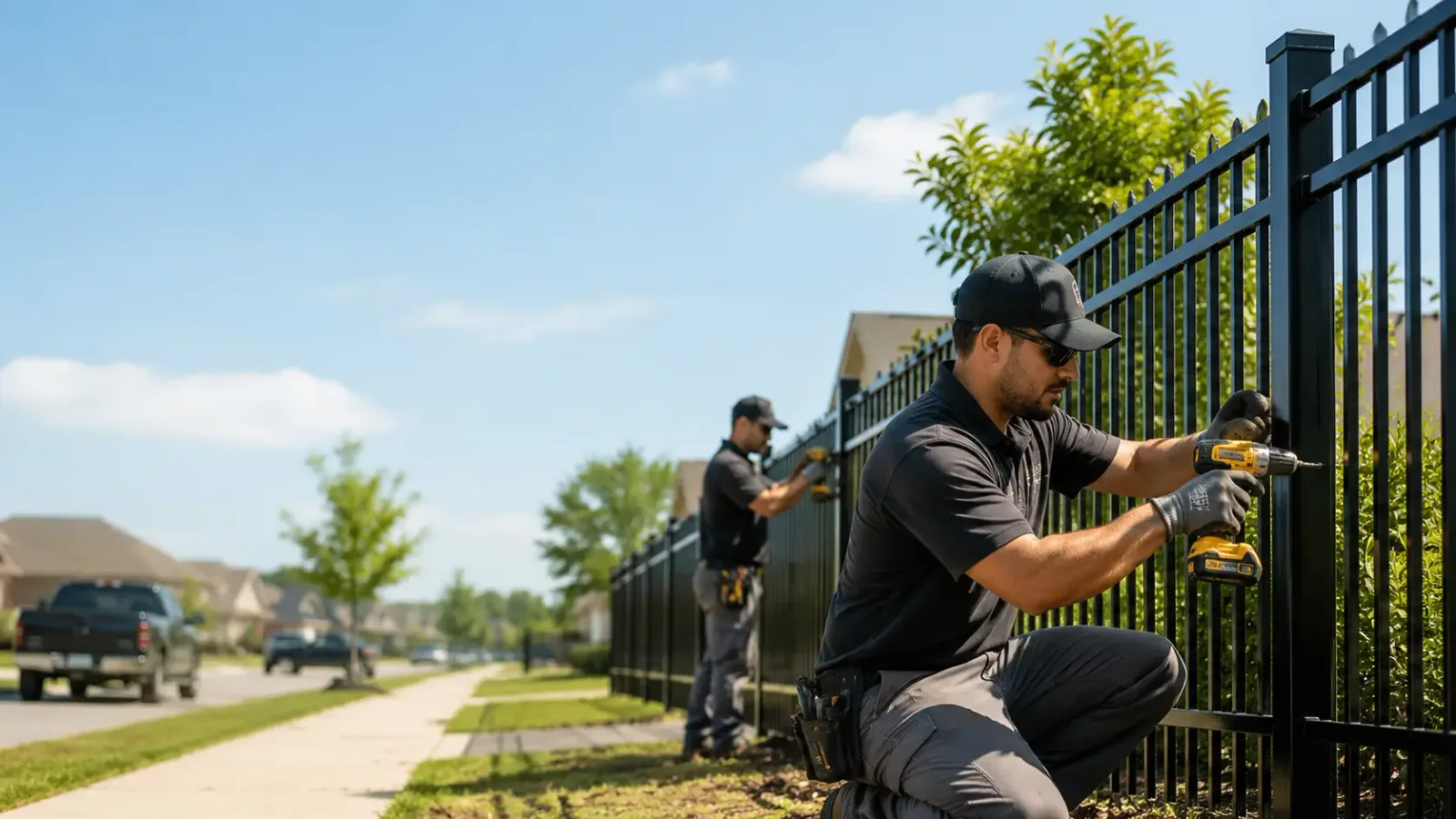 Metal Fence Installation in Lewis, KS